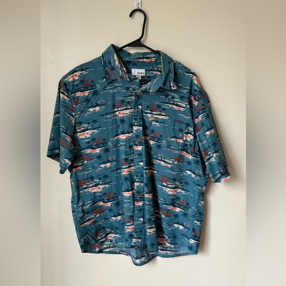 Miami style button down